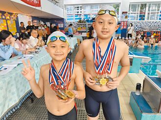 彰化 魚雷誕生 9歲泳將全國賽7金1銀