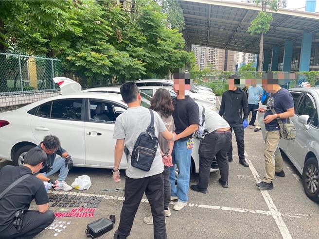 中正二警方破获小蜜蜂贩毒集团。（警方提供）