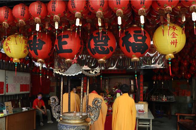 中市南区工学里福德祠庇佑地方20多年，2023年6月间遭火灾烧燬，图为火灾发生前。（工学里福德祠提供／陈淑芬台中传真）