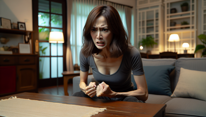 父亲不务正业好赌成性，完全不照顾家庭，母亲为取得监护权，还给付50万元元，女子获判免除扶养义务。（示意图、与本案无关／AI生成）