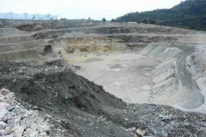 花莲县府订定矿石税，因大幅调高税额，已有8件被法官判退税并赔利息。图为矿区示意图。（本报资料照片）