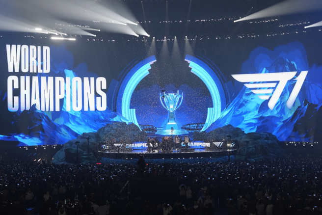 英雄聯盟電競比賽（美聯社資料照）