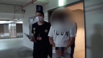 拘提畫面曝光！被爆與張榮興同桌「魚翅宴」艋舺角頭機場遭逮