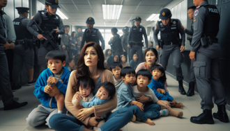 帶5名子女到警局找特警老公　調查後驚覺男子竟有「5妻16孩」