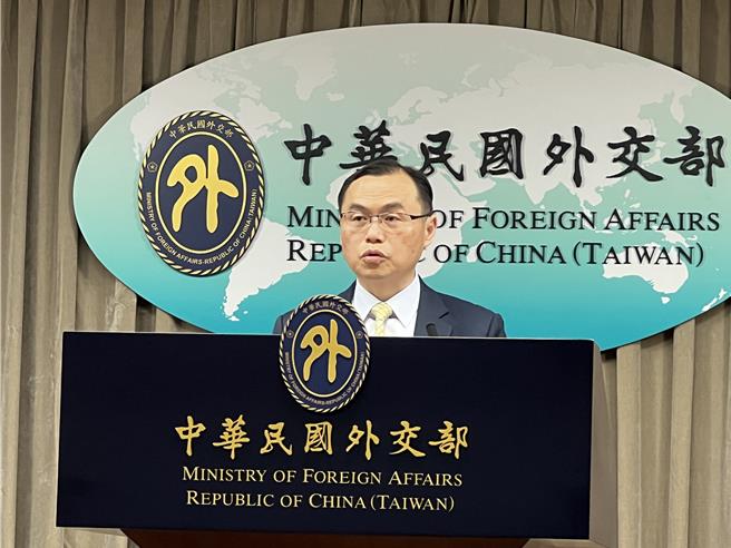 外交部亚西及非洲司长贺忠义。（蔡宗颖摄）