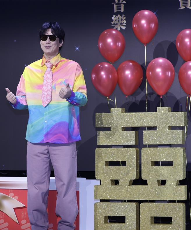 萧煌奇9日出席发片记者会。（陈俊吉摄）