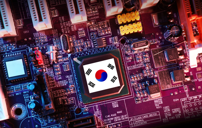 南韓晶片產業面臨重重威脅。（示意圖：shutterstock/達志）