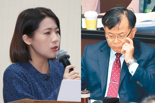 NCC疑似泄漏检举人徐巧芯(左)个资，引发争议。右为NCC主委陈耀祥。（合成图／示意图／资料照）