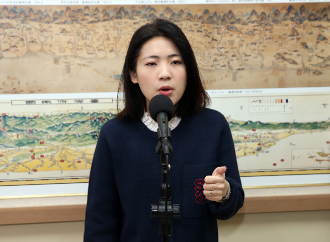 国民党立委徐巧芯。（资料照，姚志平摄）