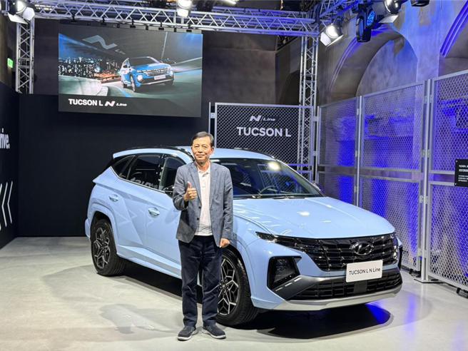 南陽現代發表次世代個性跑旅Tucson L N Line。圖／陳慜蔚