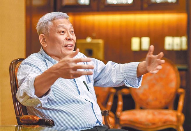 旺旺集团董事长蔡衍明被绿色媒体人诽谤攻击，却遭到司法恶意扭曲判决。（资料照／邓博仁摄）