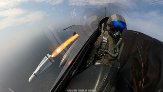 圖輯》F-16V發射小牛飛彈首曝光 空軍精準炸射秀拳頭 