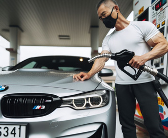 阿伯嫌咖啡太貴 男好心請客！下秒見他開「BMW改裝車」傻眼