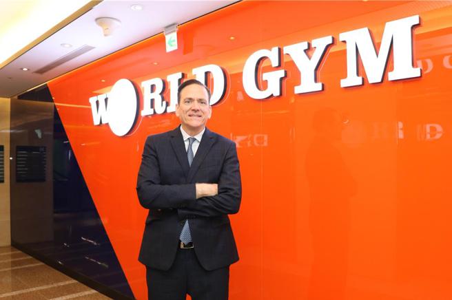 世界健身-KY董事长柯约翰。图／刘朱松