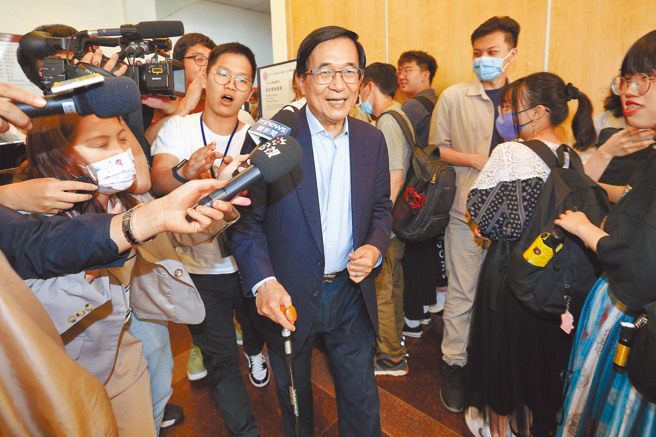 前总统陈水扁。（资料照／黄世麒摄）