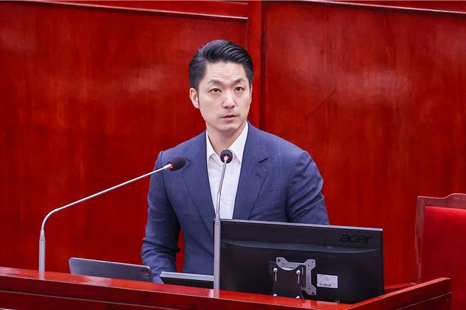 台北市长蒋万安强调北市政风处会厘清。(罗永铭摄)