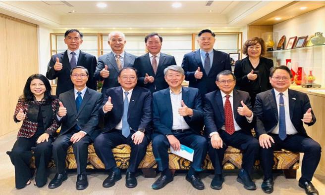 郭智辉会中小企业总会。图／中小企业总会提供