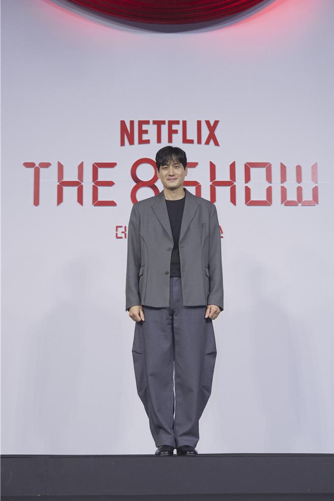 朴解浚為演出《The 8 Show》增重10公斤。（圖／Netflix提供）