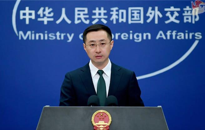 中國外交部發言人林劍。（中國外交部官網）