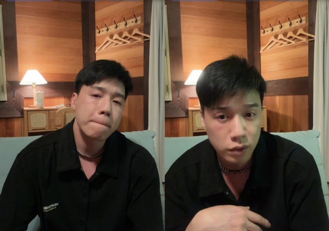 Toyz日前在直播分享近况。（图／摘自浪LIVE Toyz直播间）