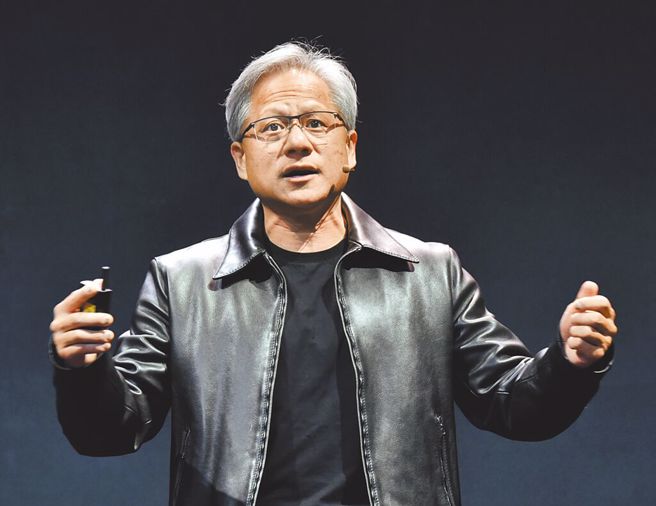 辉达（NVIDIA）执行长黄仁勋2023年5月出席台北国际电脑展。（资料照片，顏谦隆摄）