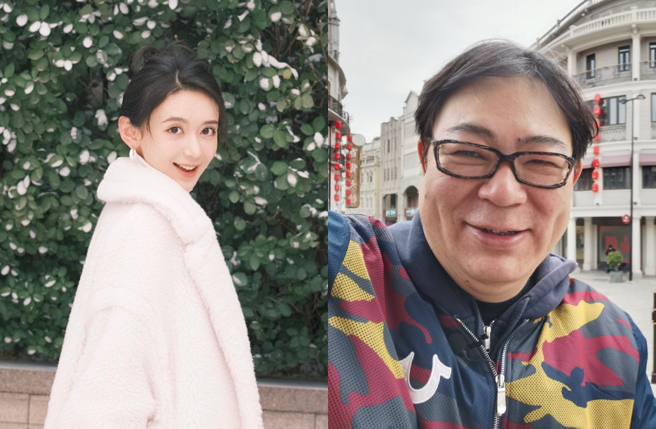 徐梓鈞（左）親揭與高亞麟（右）關係。（圖／微博 徐梓鈞、高亞麟）