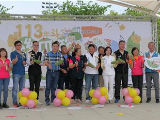 「LV級翠玉絲瓜」買氣旺 斗六絲瓜節登場美食免費嚐