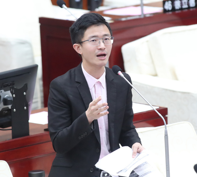 新党台北市议员侯汉廷。（资料照片）