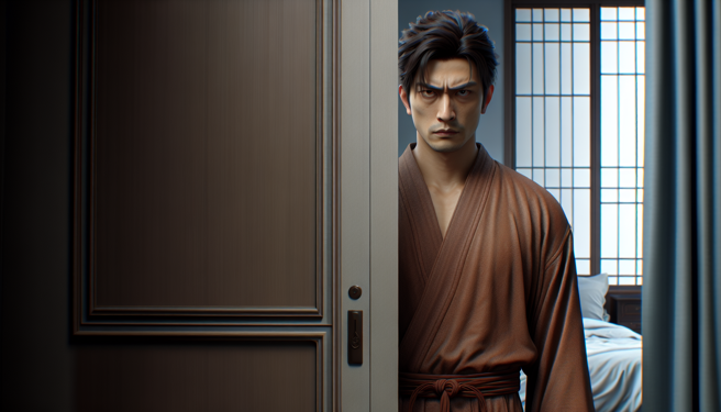 林男身穿袈裟隨機找住家，誆稱要借廁所，竟闖入房間，持鐮刀砍殺無辜男子。（示意圖、與本案無關／AI生成）