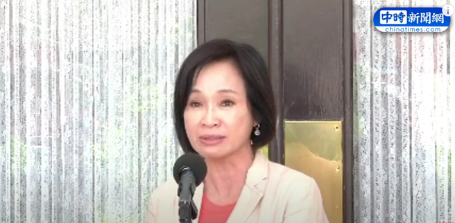 國民黨立委柯志恩。（取自中時新聞網影片）