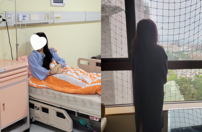 小彤3月進台大醫院開刀。（圖／翻攝自兩性作家小彤臉書）
