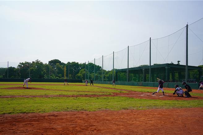 潮州棒球场启用，兼具社区使用、赛事办理及移训基地等功能。（屏东县政府提供／罗琦文屏东传真）