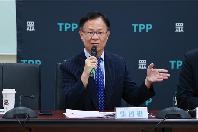 民眾党立委张启楷。（张启楷办公室提供）