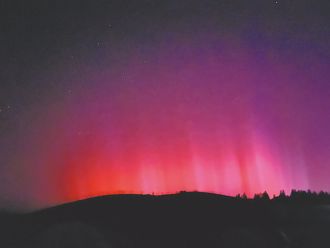 20年最強磁暴！極光大爆發台灣卻看不到 氣象署曝原因