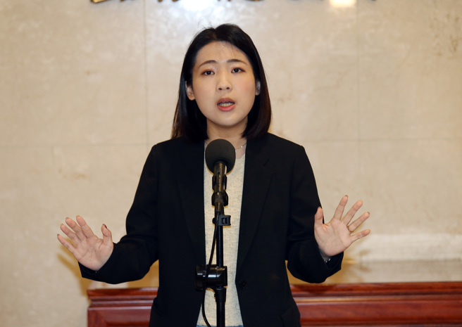 國民黨立委徐巧芯。（中時資料照，姚志平攝）