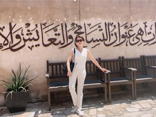 連靜雯被招待「杜拜豪奢10日遊」。（楠軒工作室提供）