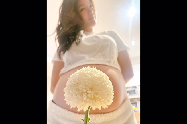 12日逢母亲节，国民党台北市议员锺沛君收好行李、住院卸货。（摘自锺沛君脸书）