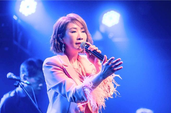 李翊君11日在华山Legacy开唱。（宽宏艺术提供）