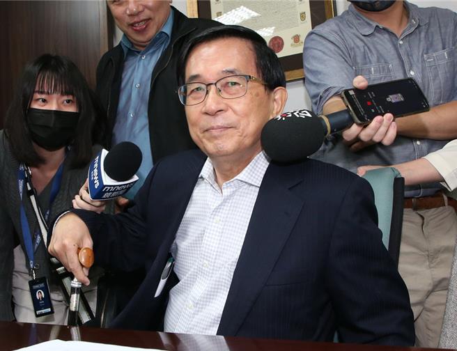 陈水扁特别提醒陈亭妃2026大选可能会有新变数，因为立法院长韩国瑜已经「咸鱼翻身」，未来「韩流」可能再起，要特别小心。（本报资料照片）