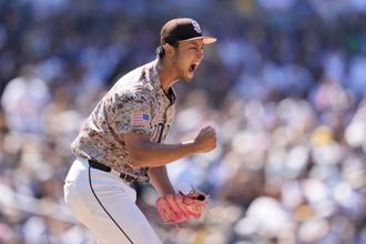 MLB》达比修连续18局无失分 教士完封道奇復仇