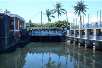 解決花蓮溝尾仔低窪淹水問題 南濱滯洪池力拚2026年中旬完工