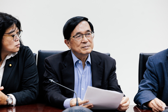 前總統陳水扁。（資料照，郭吉銓攝）