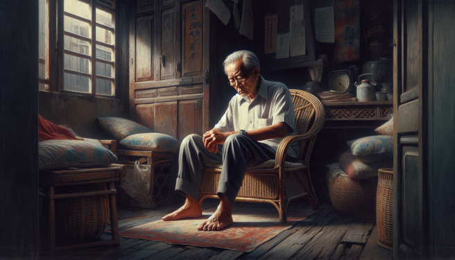 在2名孩子年幼时沉迷赌博不负担家计，索取金钱若要不到还家暴，孩子们诉请免除扶养义务获准。（示意图、与本案无关／AI生成）