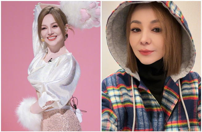 王琳近来参加大陆竞演节目《乘风2024》。（图／演员王琳 微博）