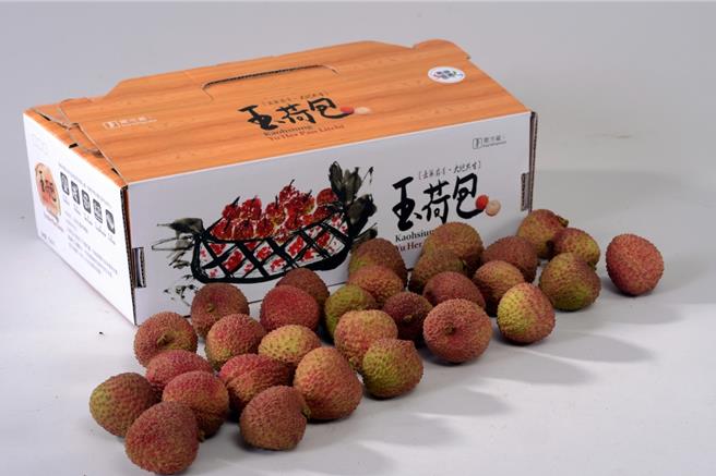 高雄玉荷包荔枝廣受民眾喜愛，即日起開放民眾上網「高雄首選電商平台」預購。（高雄市農業局提供／林瑞益高雄傳真）