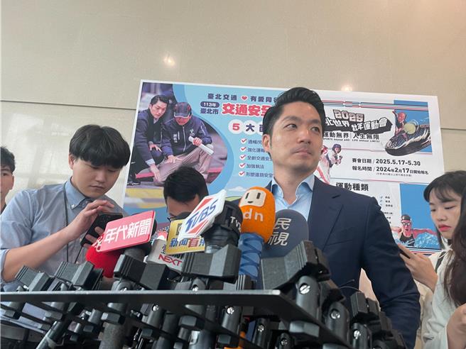 台北市长蒋万安。（刘彦宜摄）