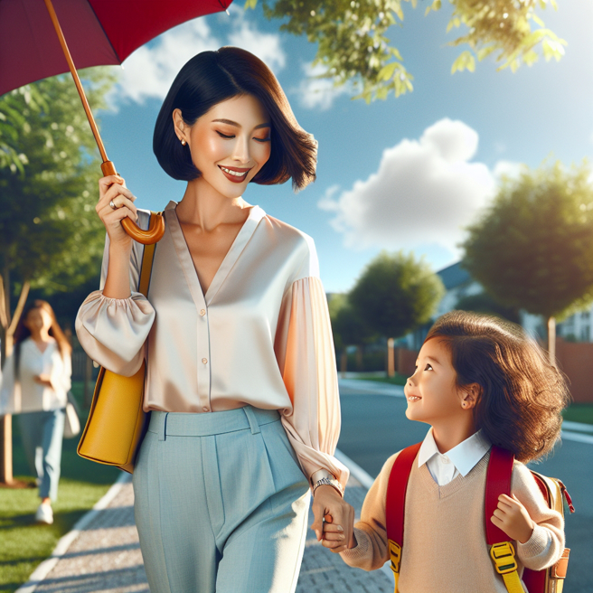 政府预计今年7月起，规划于公立或非营利幼儿园，採定点试办临时照顾服务。（图／AI生成）