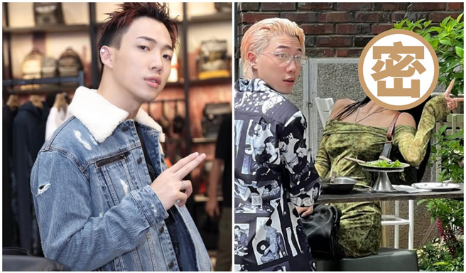 ØZI低调认爱模特儿Jane。（图／ozifp  IG）