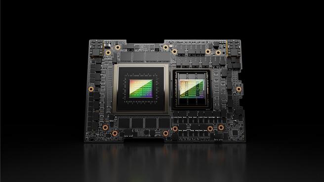 NVIDIA Grace Hopper超级晶片。图／辉达提供
