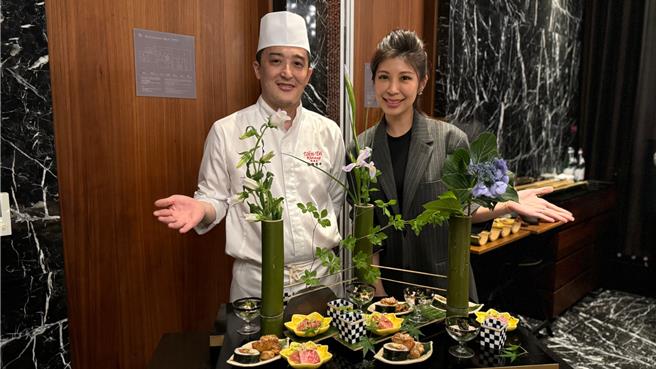 獲選2022米其林指南入選餐廳「Ukai-tei Kaohsiung」，近期推出初夏菜單。（柯宗緯攝）